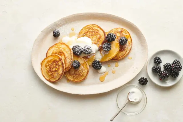 Heidelbeer-Pancakes